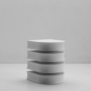 spine stool White