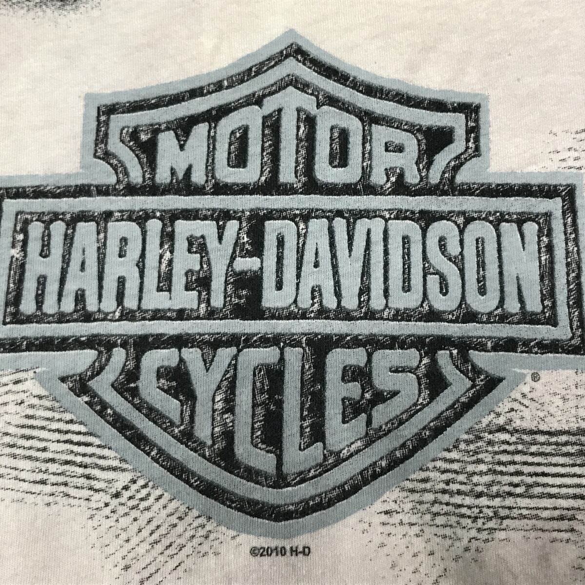 【HARLEY-DAVIDSON】フーディ バーアンドシールド 両面プリント