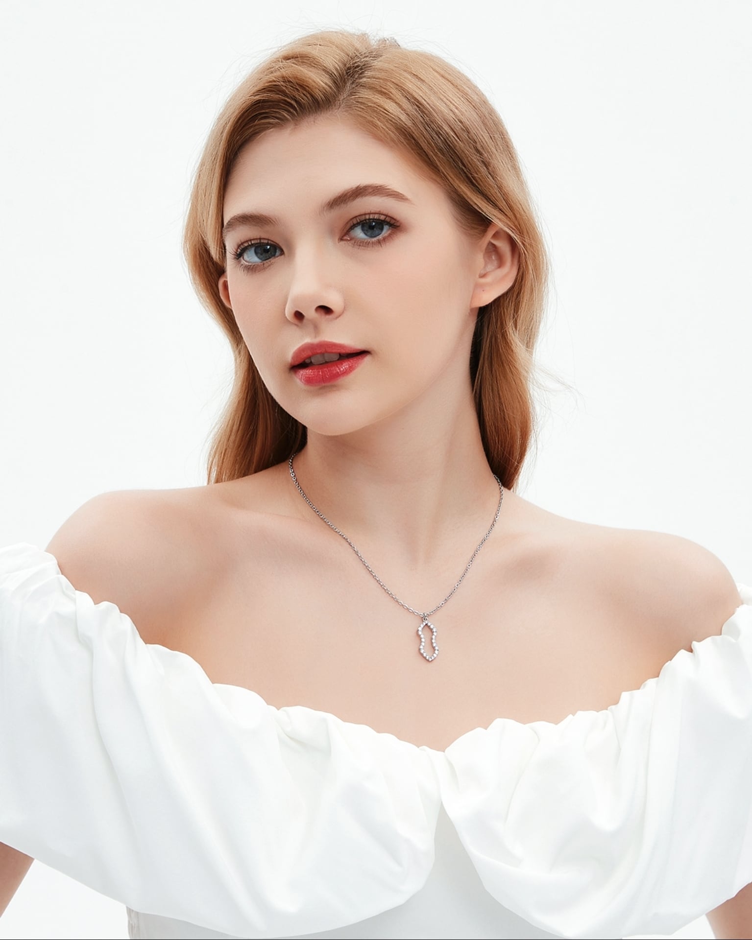アクセサリー PROVEMEWRONG Ajna Necklace AD.22 zirconia Necklace | ADNEW【エディニュー】