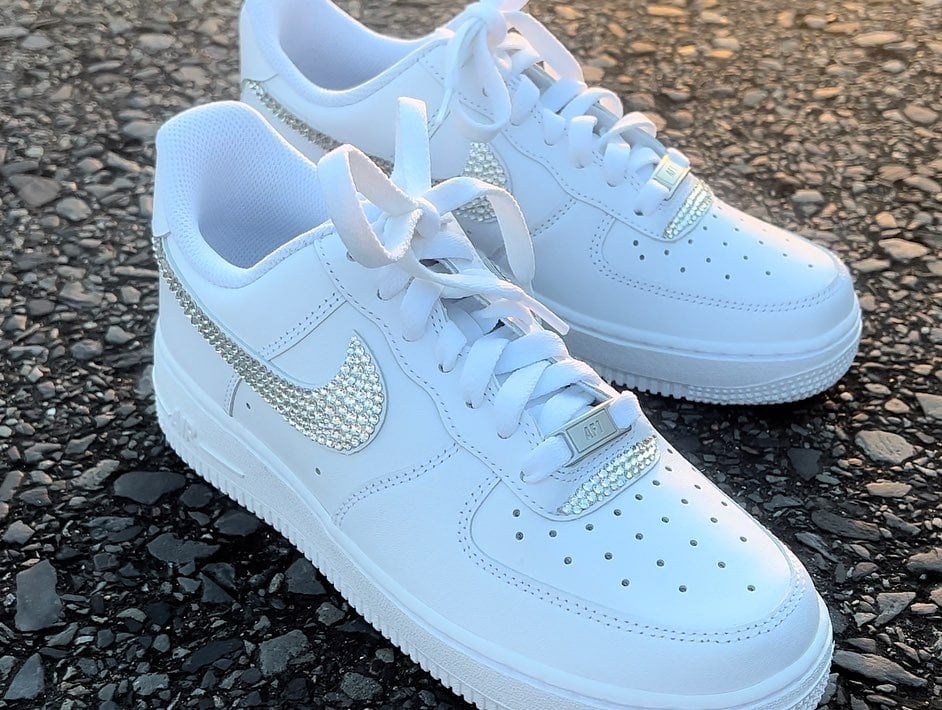 Nike Air Force1 ナイキエアフォース1ロゴマーク4ヶ所 | デコショップ 