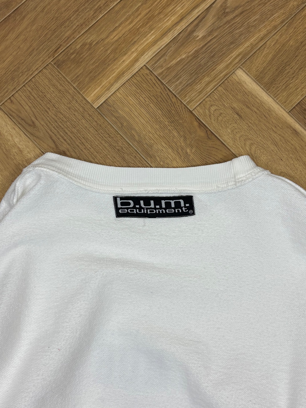 1992s BUM EQUIPMENT Reversible Boxy Sweat