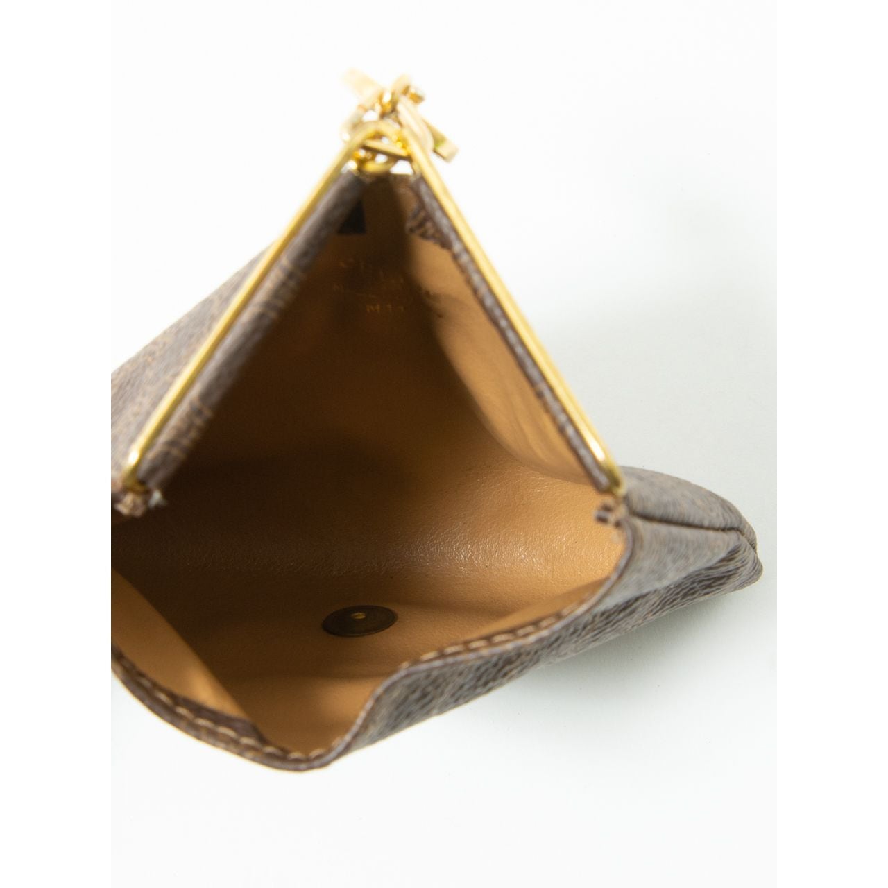CELINE】Made in Italy Triangle Macadam coin purse（セリーヌ