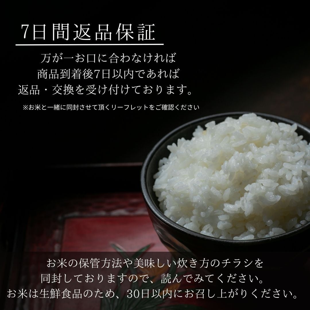 令和５年産 コシヒカリ近江米100％ 減農薬 玄米20kg 精米無料！！ - 米