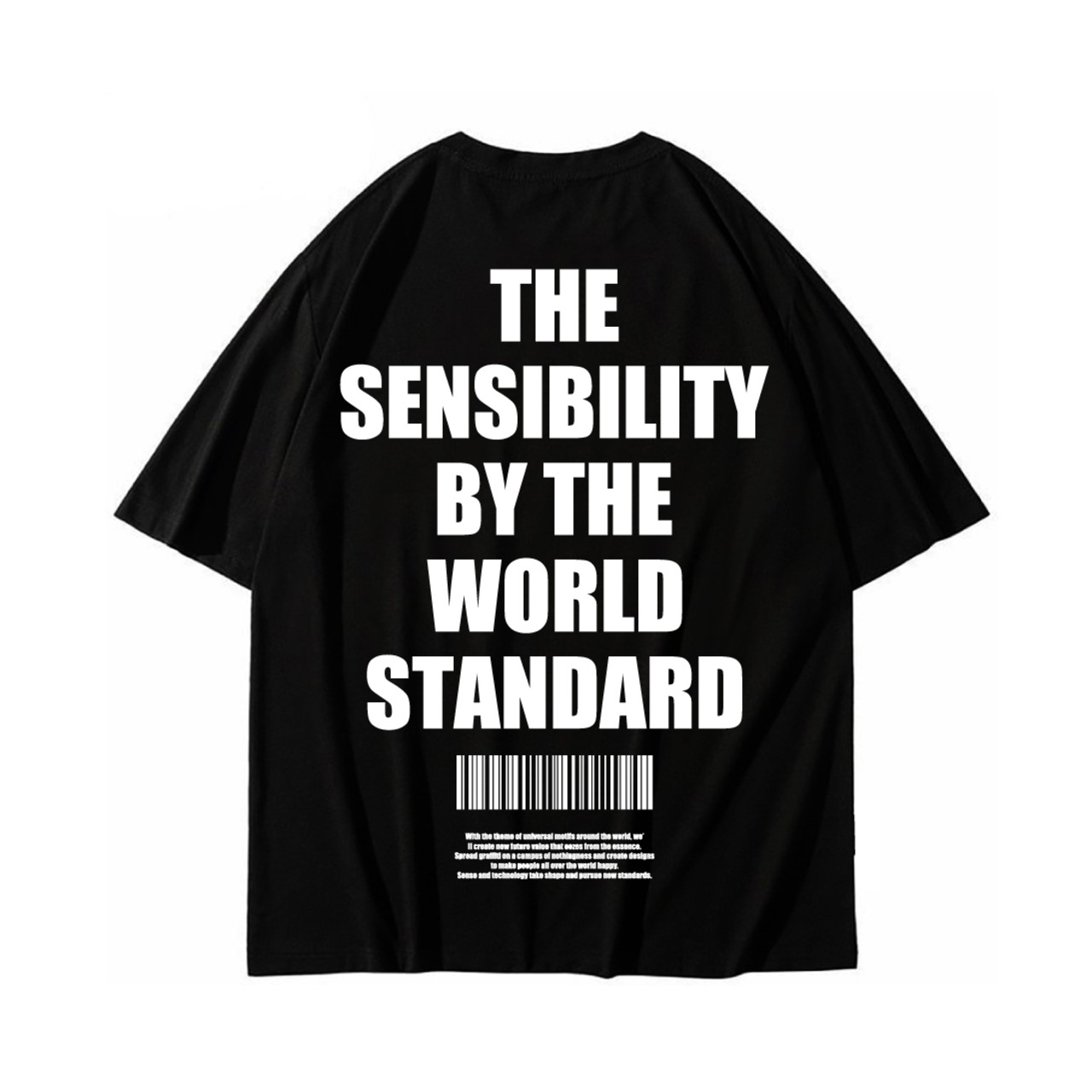 WORLD STANDARD/クルーネックプリントTシャツ/WSHT-078