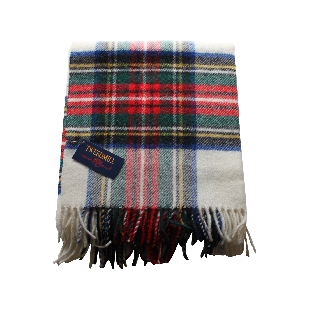 Wool Throw -DressStewart〖Tweed mill〗ツイードミル ウールスロー