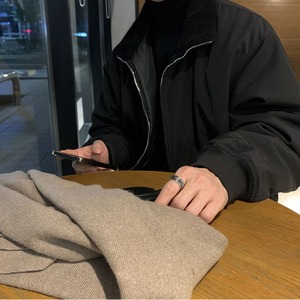 ダブルジップシンプルブルゾン　MT0080356