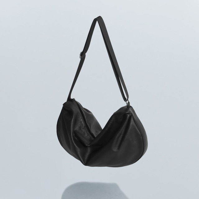 real leather big tuck design shoulder bag [tdht3] / Y2401FRB33