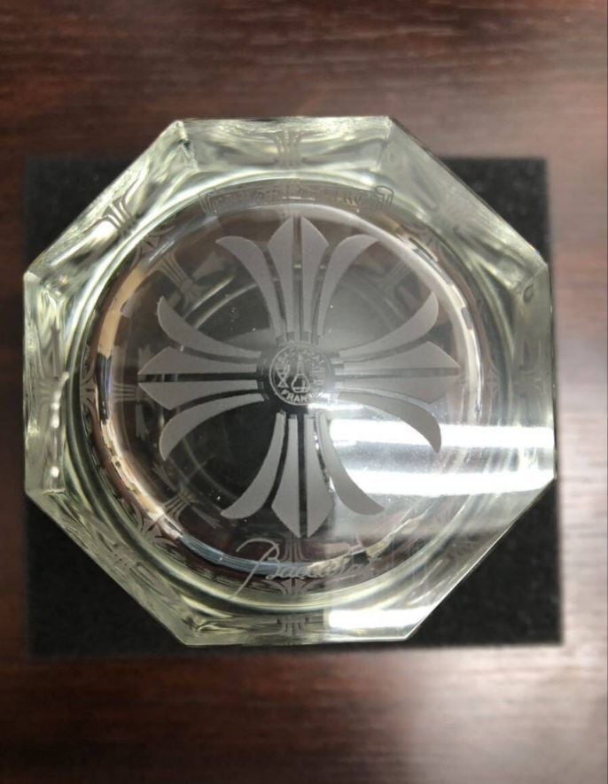 CHROME HEARTS クロムハーツ バカラグラス コースターセット