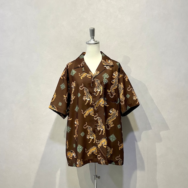 TORA All-over print shirt【ATELANE】