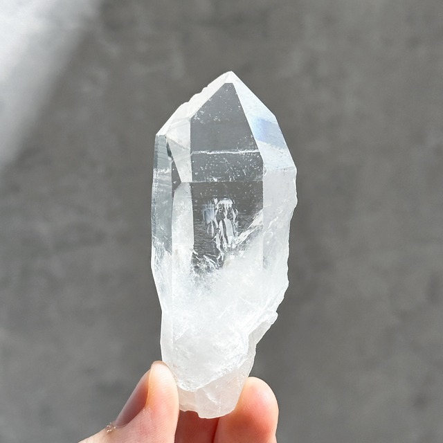 ゼッカ産クリアクォーツ ポイント  34 原石 ◇ Clear Quartz ◇天然石・鉱物・パワーストーン