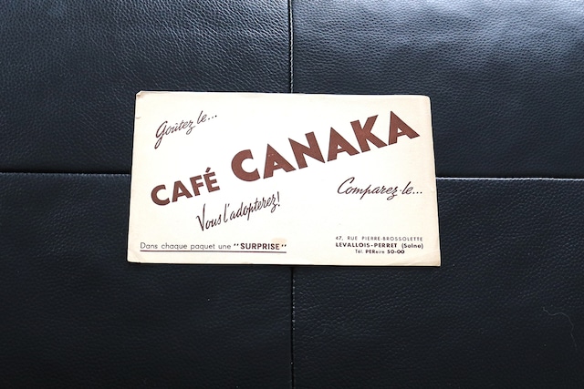 【フランス】ビュバー／ CAFE CANAKA