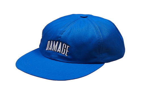 DAMAGE / 6 PANEL CAP ROYAL BLUE