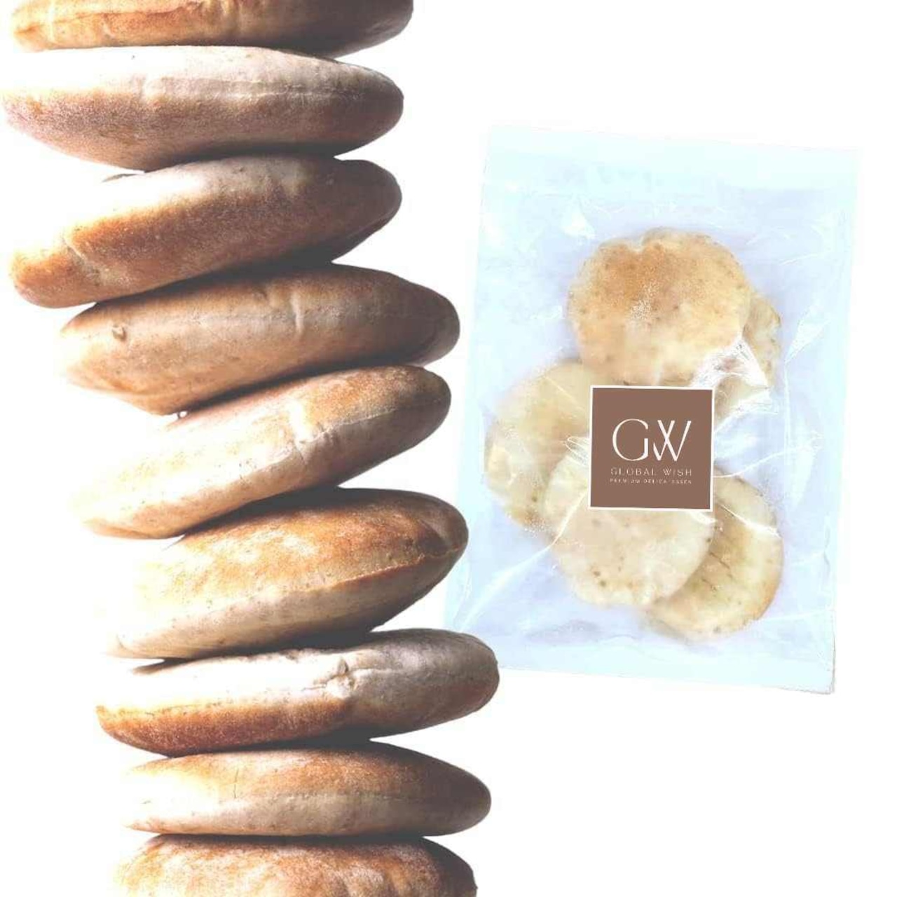 ピタザグレート 手作り ミニピタパン 5枚入 【冷凍】ビーガン 無添加 ピタブレッド ピタポケット PITA THE GREAT Mini Pita Bread