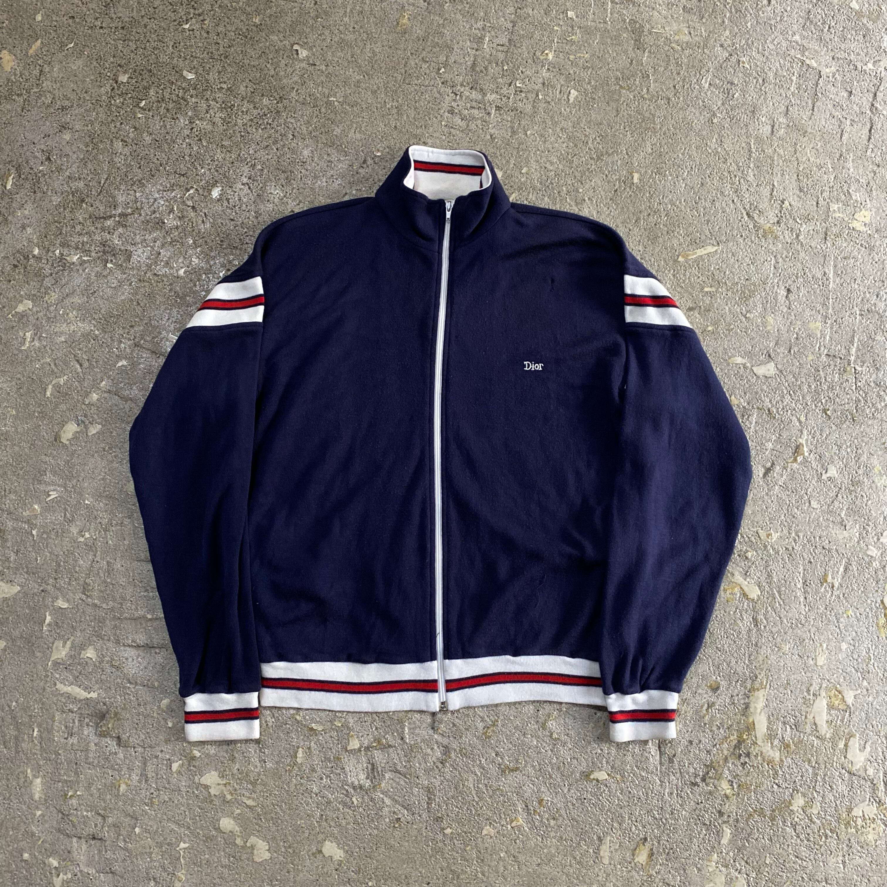 90s Christian Dior Acryl track jacket【仙台店】