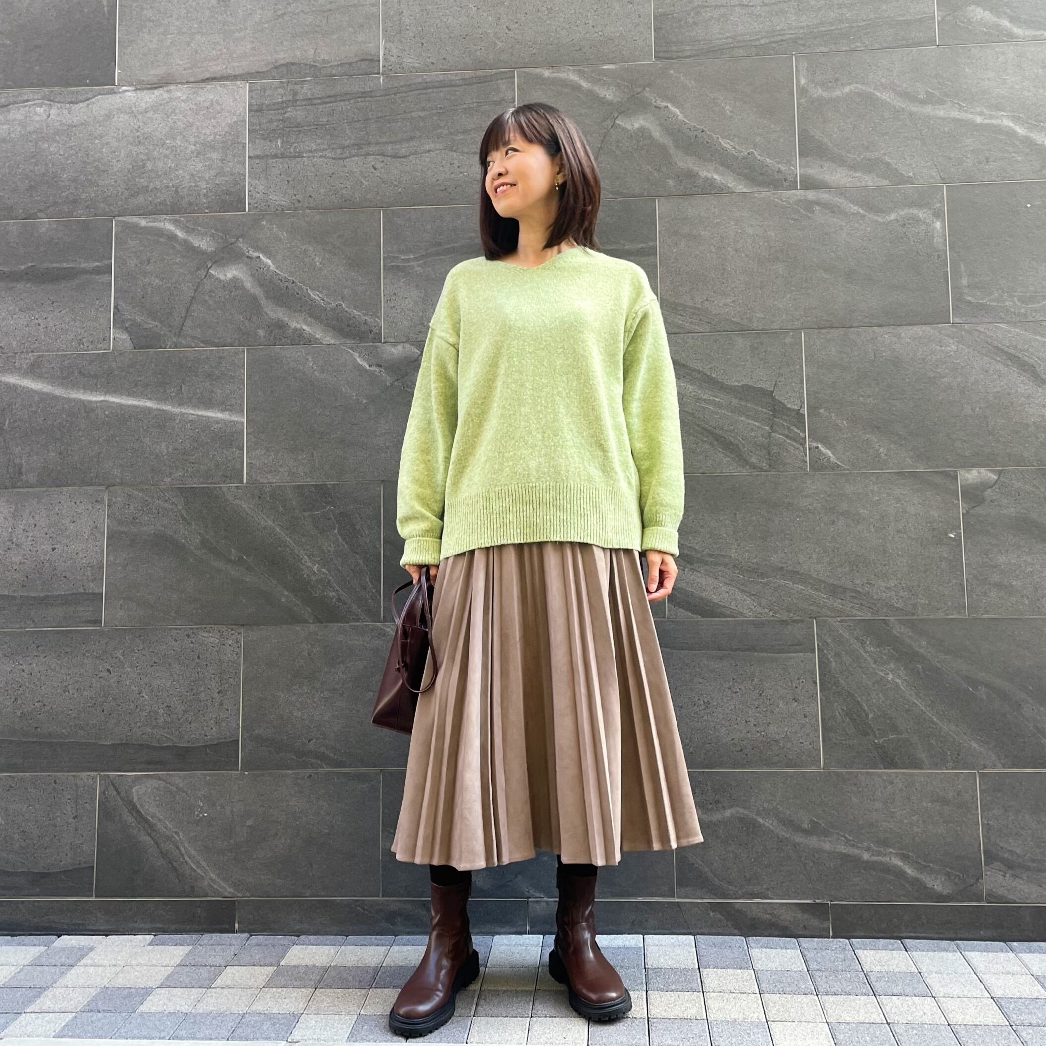 浅Vネック ニット | precious for us