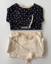 韓国子供服 / 26Autumn / Aosta / カメリアTシャツ / 秋服 *S~XXL*