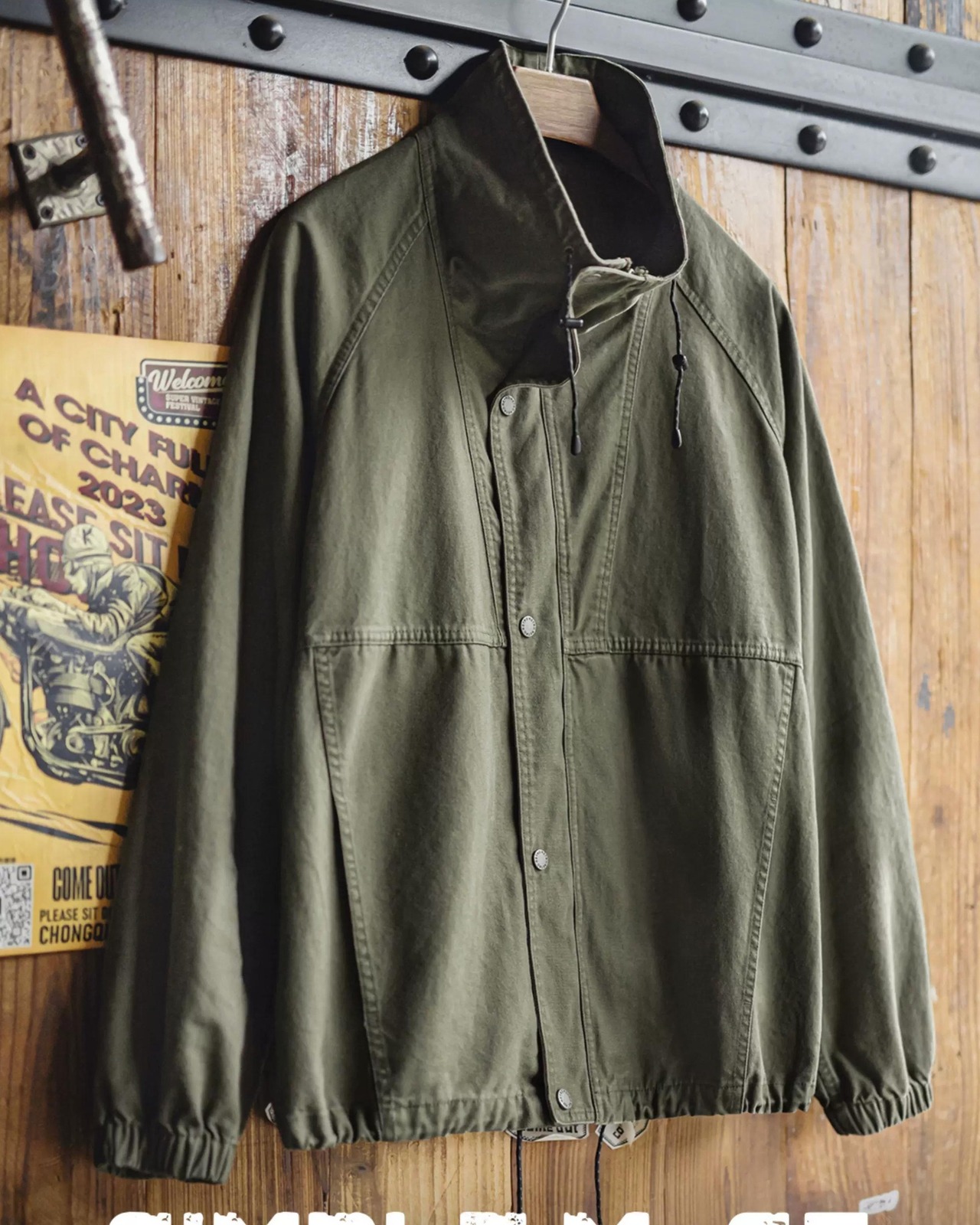 Vintage Style M65 Windproof Jacket  K0275