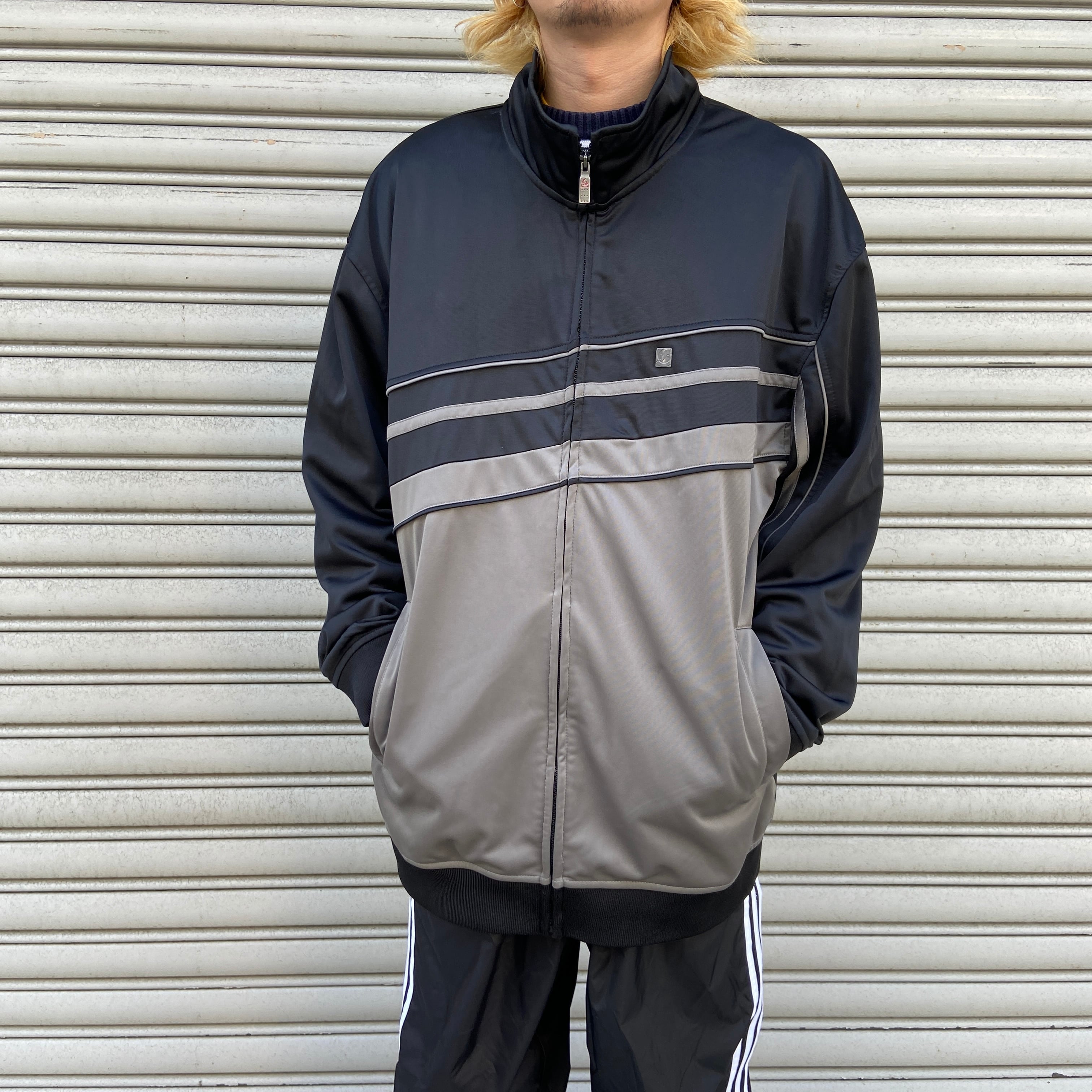 【貴重・未使用タグ付き】VANSトラックジャケット ブラウンジャージ茶色L～XL