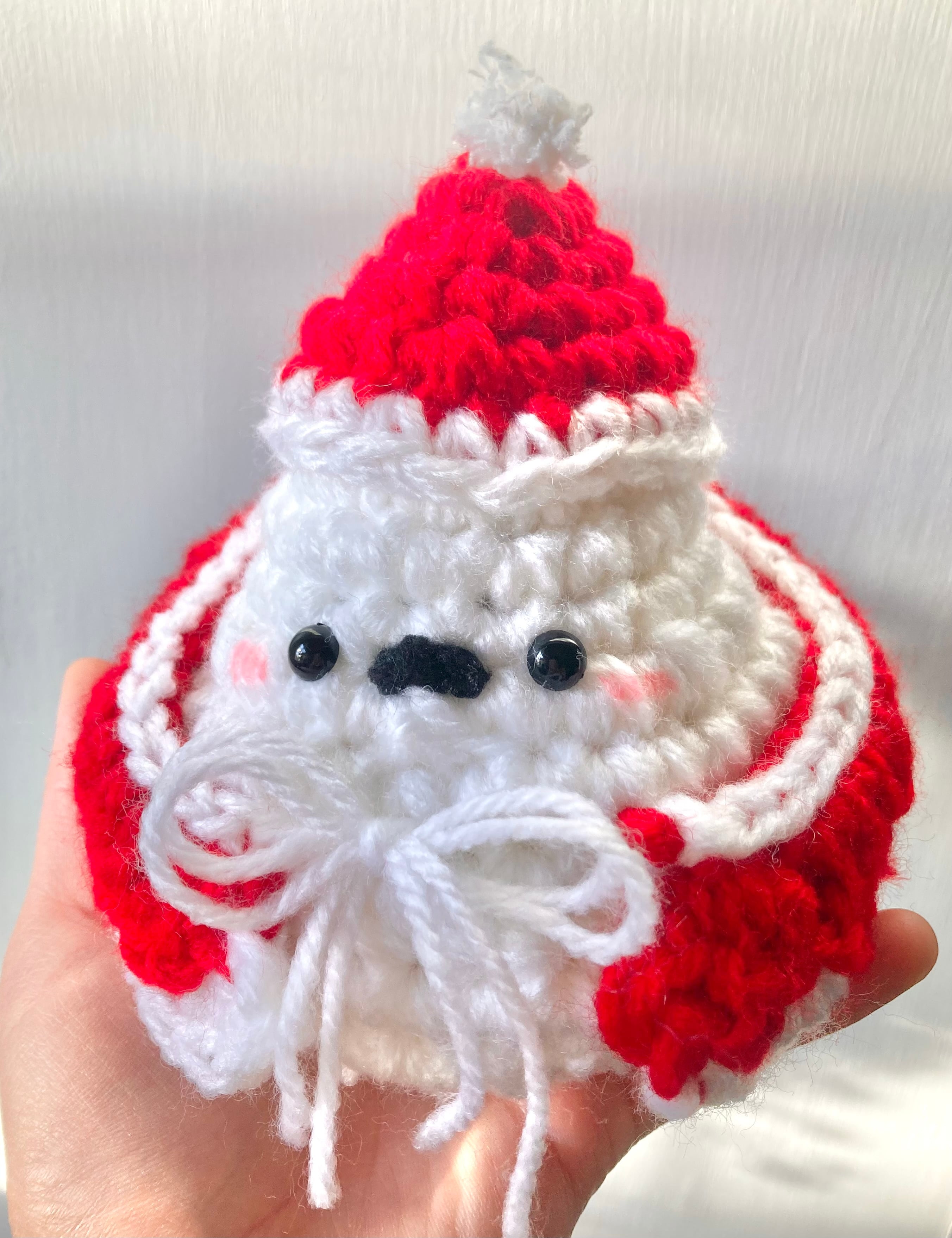 小物入れになる、シマエナガのクリスマスツリー | 花炭工房フップの森