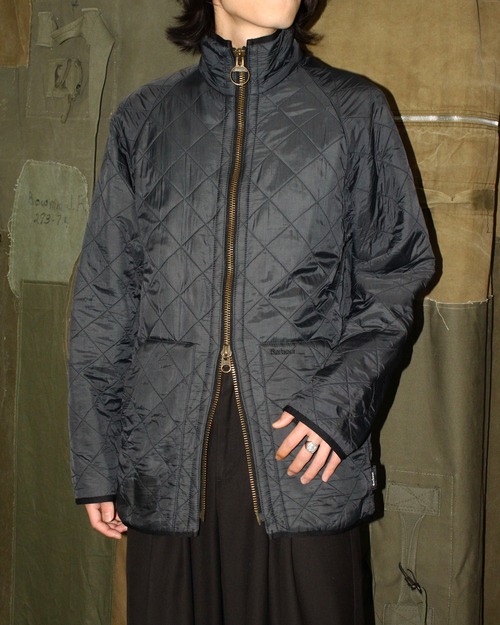 2007AW Barbour Fleece Lining Quilting Jacket "Polar Quilts"