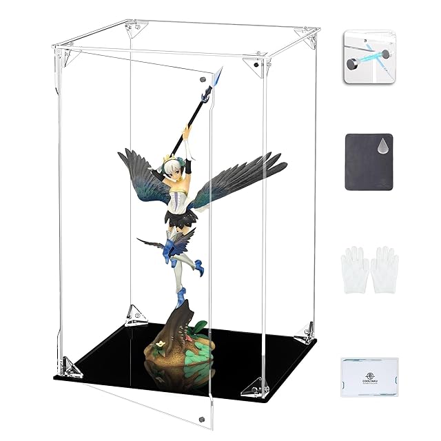 COOLTAKU フィギュアケース UVカット アクリル マグネット式 磁石付き