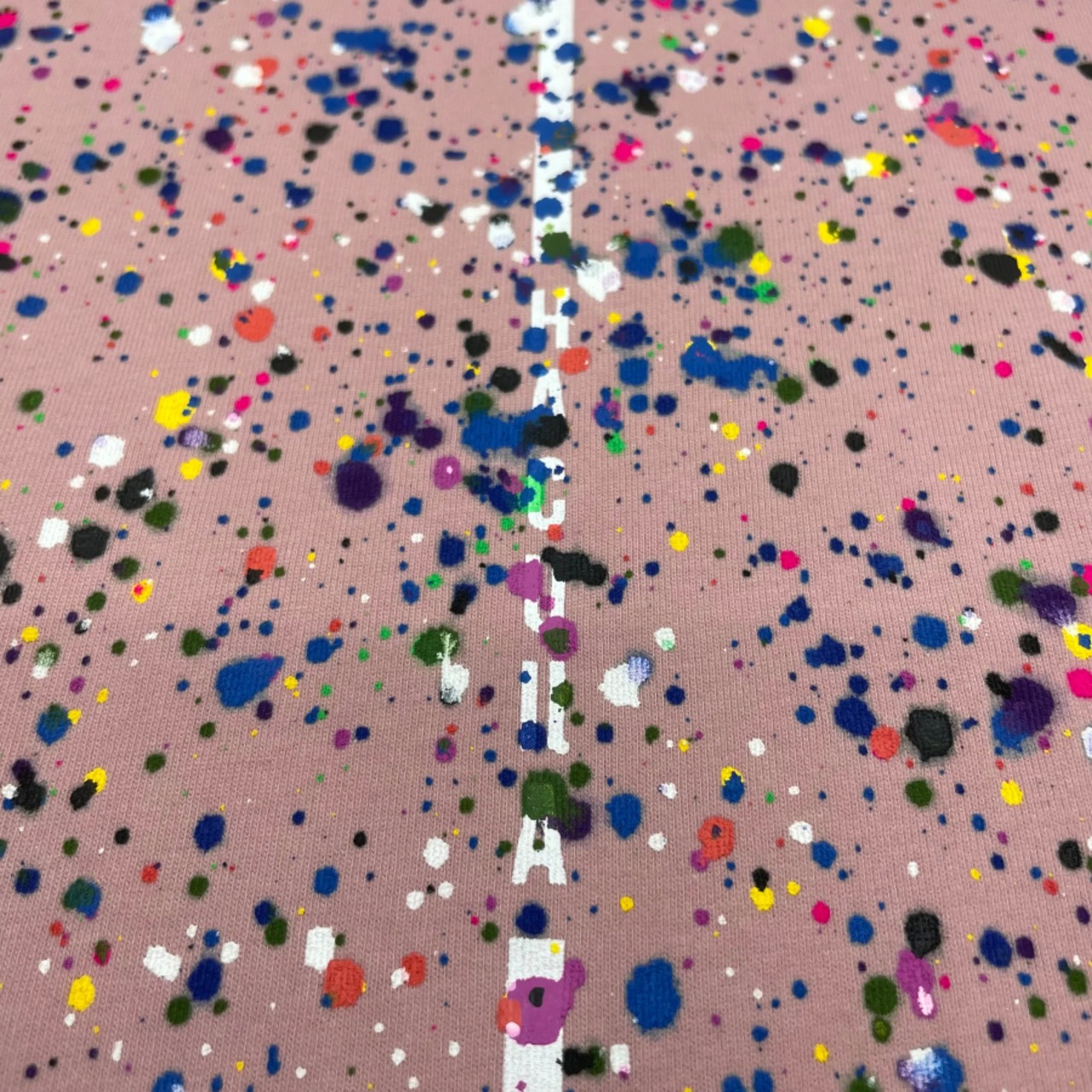 【Haculla】HAC-MAN TEE(DUSTY PINK) - 4