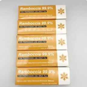 アートメイク　 Ramboccia クリーム　10本セット Ramboccia 99.9%(最高峰) タトゥークリーム5本セット(10g) 手術前半