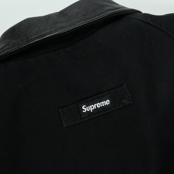 Size【L】 SUPREME シュプリーム 20FW Leather Collar Work Jacket
