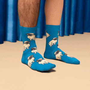 Coucou Suzette Pug Socks
