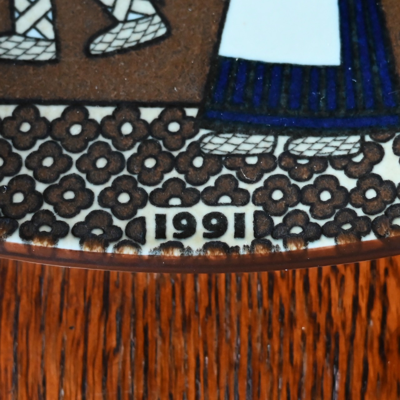 ARABIA Year Plate / アラビア イヤー プレート【B】〈 北欧・フィンランド・食器・皿・アンティーク・ヴィンテージ 〉114249