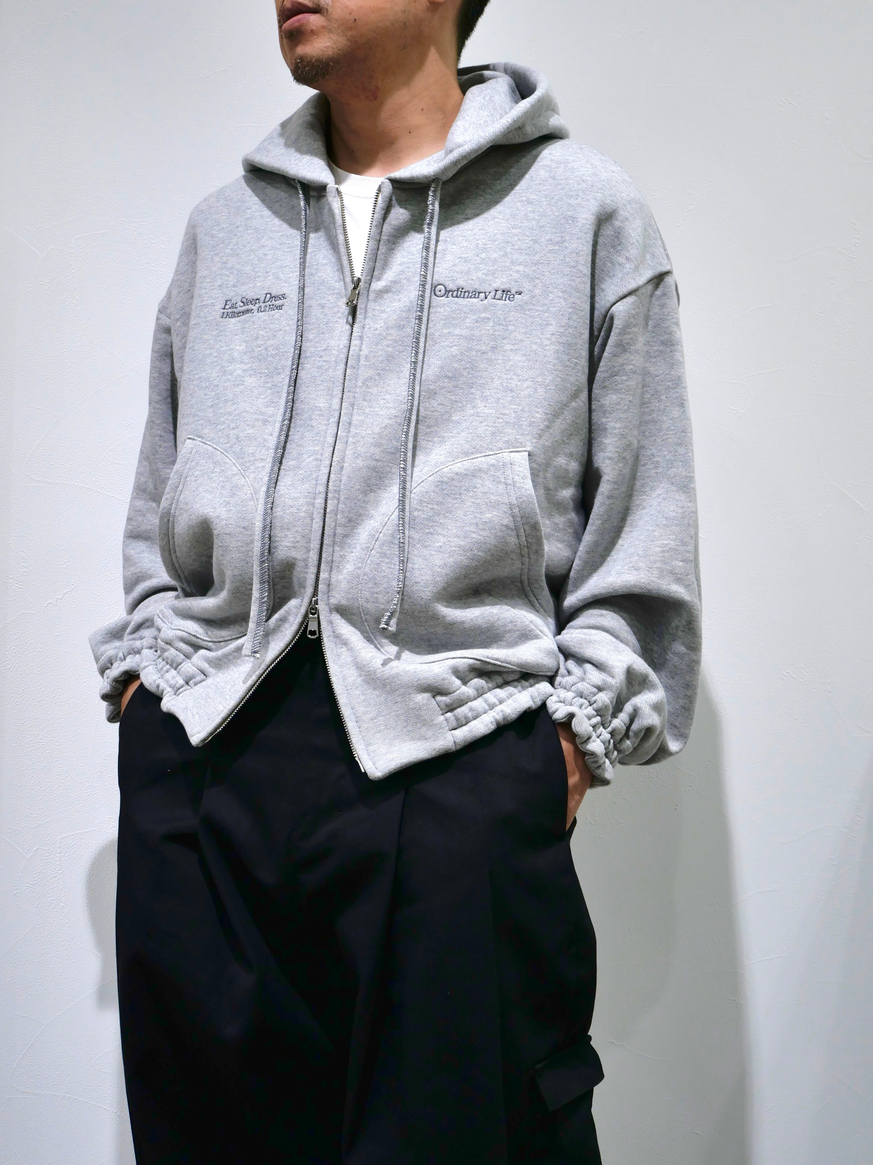 SHINYAKOZUKA ordinary home old style zip hoodie (ISSUE#9) | CONSTRUCT1