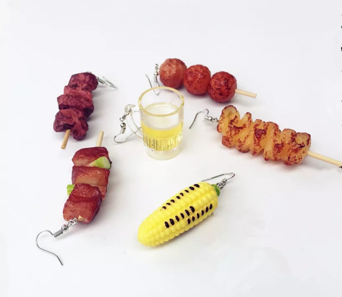 ビールと焼き鳥ピアス | S collection