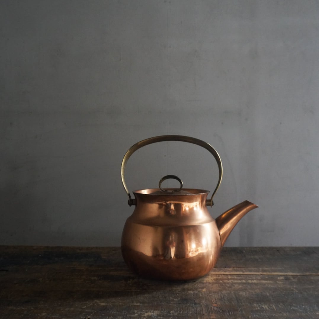 古い国産の銅薬缶 | Konishi Koffee web shop