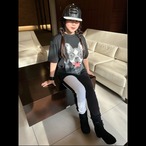 FRENCH BULLDOG ROCK T-SHIRT (KIDS)