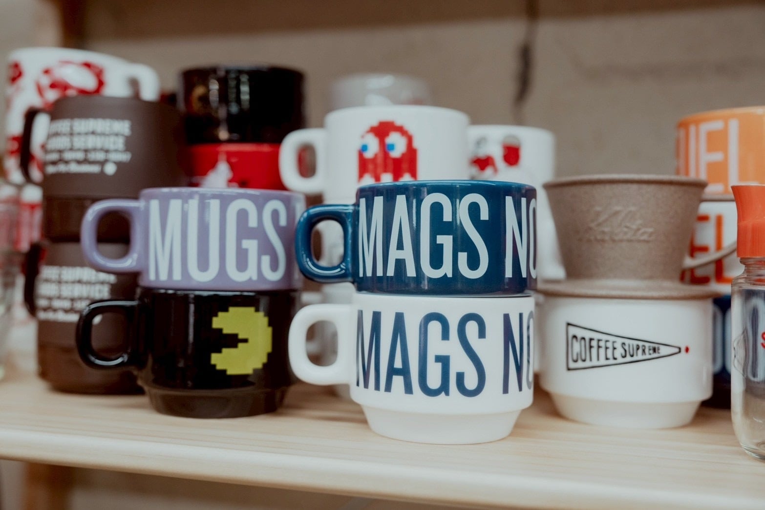 BLANKMAG x Coffee Supreme Japan コラボマグカップ＜ネイビー