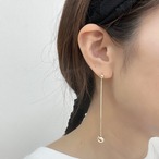 スイングミニボールピアス　ニッケルフリーポスト　低アレルギー　プチプラ　bittersweet