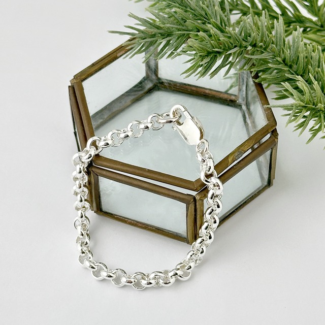 BIG 太ラウンド アズキ ブレスレット