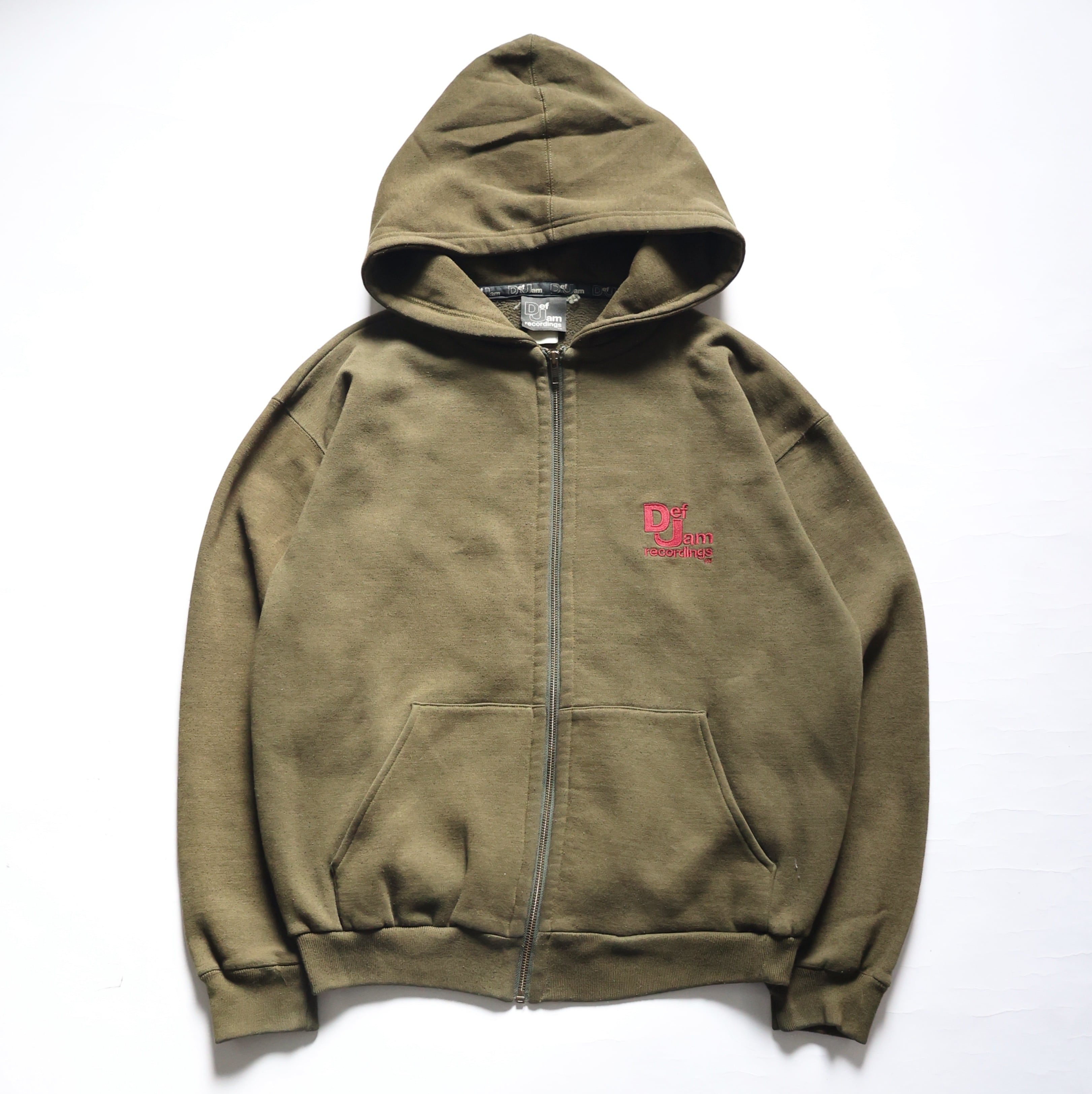 DEF JAM RECORDINGS ZIP HOODIE