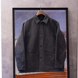 KAPTAIN SUNISHINE (キャプテンサンシャイン) 24SS "Coverall Jacket" -INK BLACK-