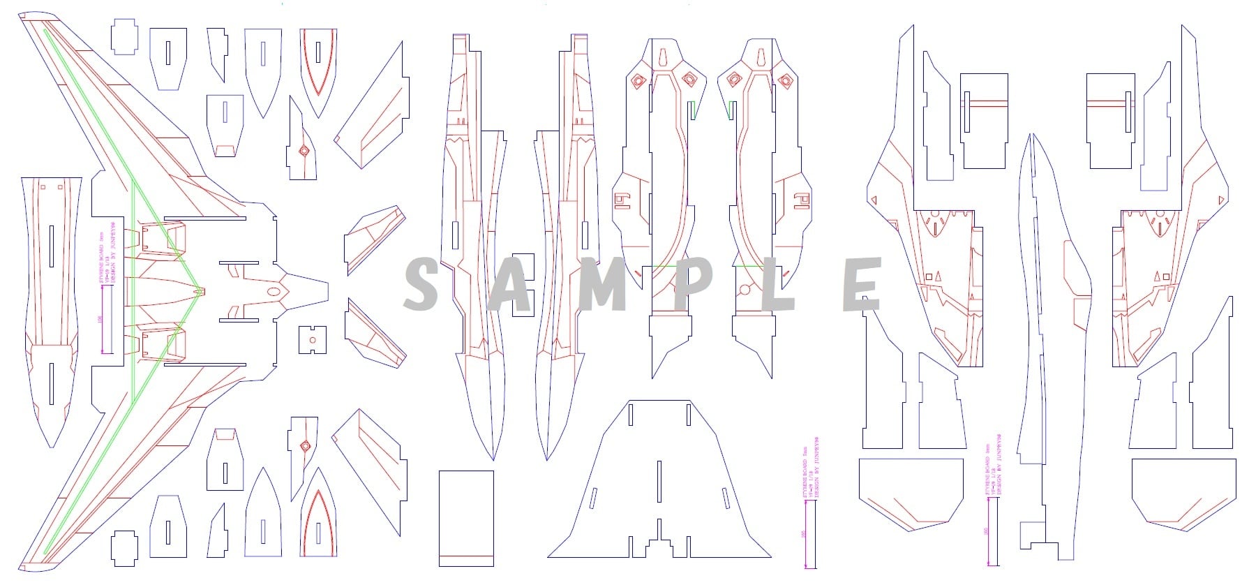 ATD-X X-2 PDF図面 | 96factory