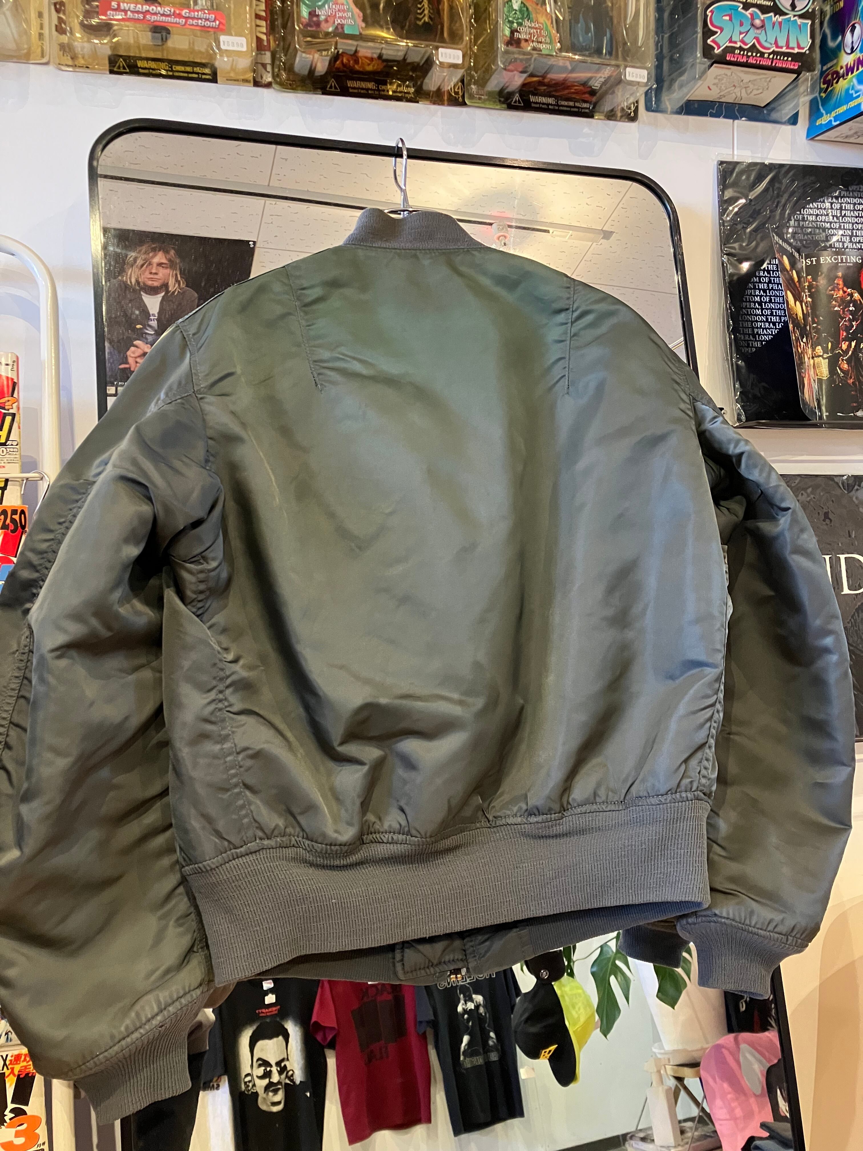 90's ALPHA MA-1 made in U.S.A (SIZE M) | FASHION SPOT RAMONE