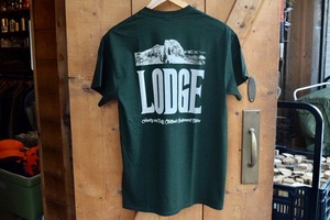 新品 LODGE Pocket T-Shirt -Forest Green