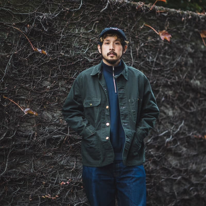 TCB(ティシービー) Cat Head Jacket Green Canvas | jeanskokubo