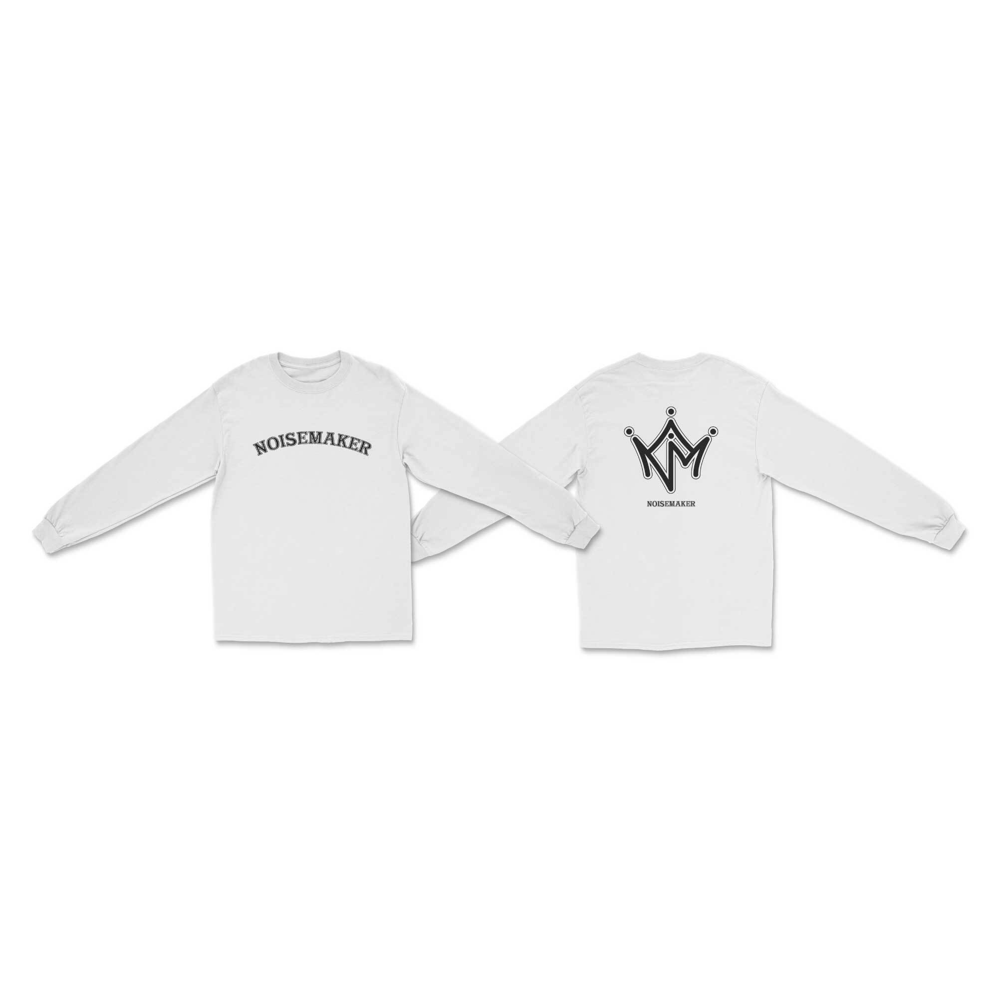 NOISEMAKER LONG SLEEVE / WHITE NOISEMAKER OFFICIAL ONLINE SHOP