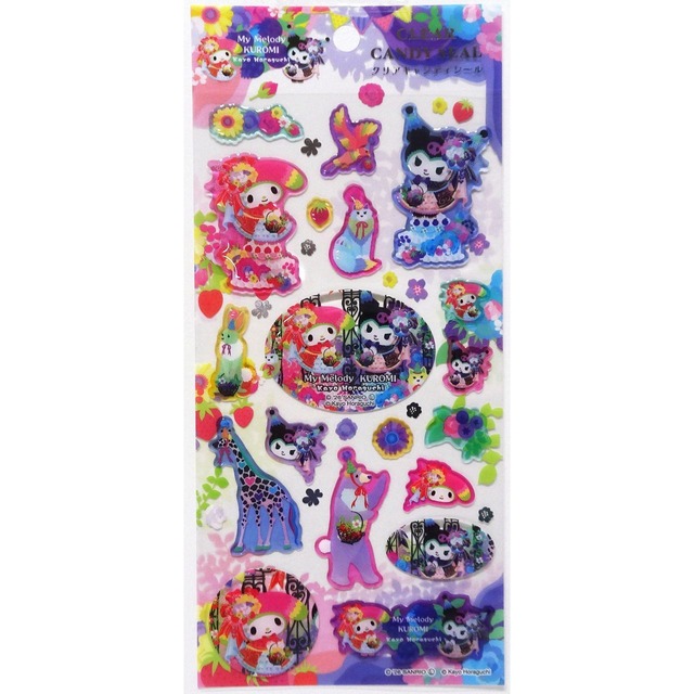 【ロット販売】【10入】サンリオ×ホラグチカヨキャンディシールマイメロディ・クロミ(8821059)