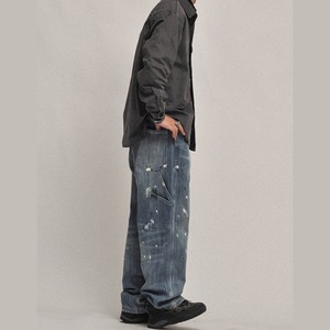 ペイントスプラッシュ・ワイドデニム N3604