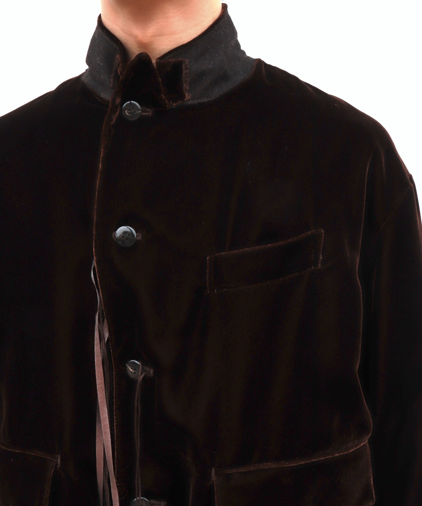 Midorikawa / MID25AW-JK07 VELVET JUMP SUIT (BROWN) | AfterSchool