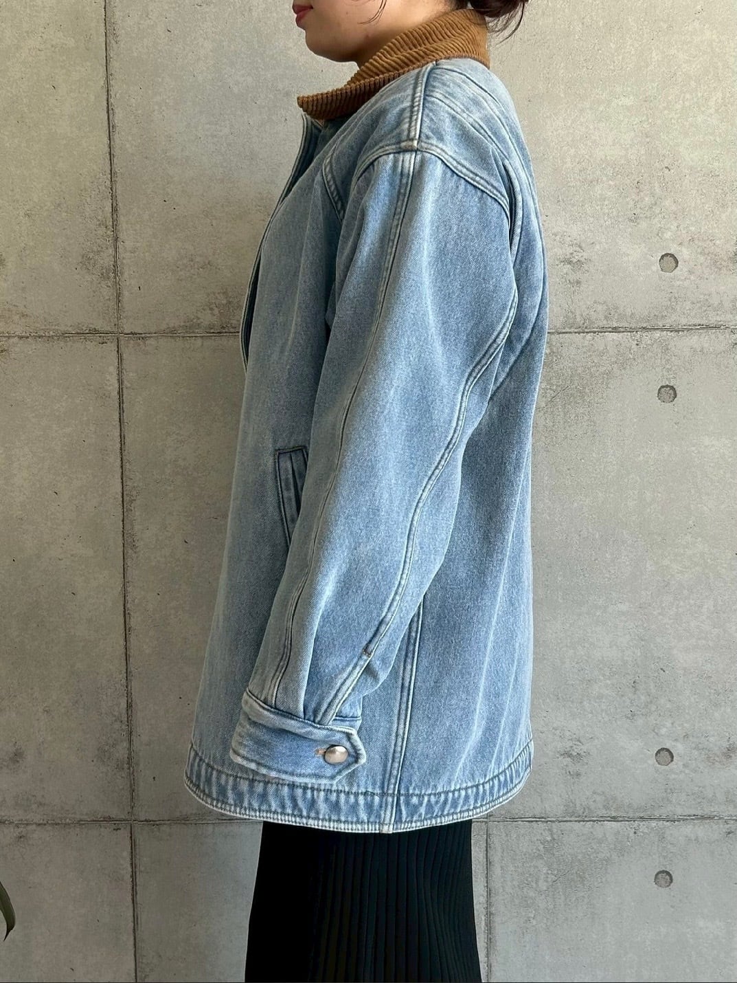ROSIEE 】裏起毛デニムジャケット | valance 福井｜レディース