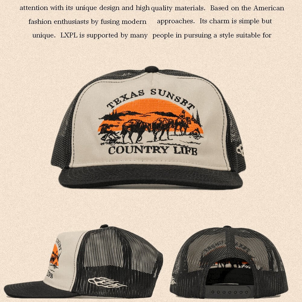 LXPL トラッカーキャップ アメカジ 帽子 キャップ / TRUCKER CAP