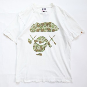 90S A BATHING APE × KAWS COMOUFLAGE TSHIRT